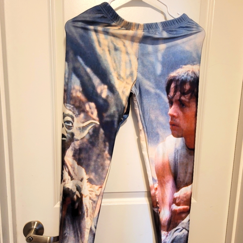 Star Wars Yoda Luke Skywalker pants